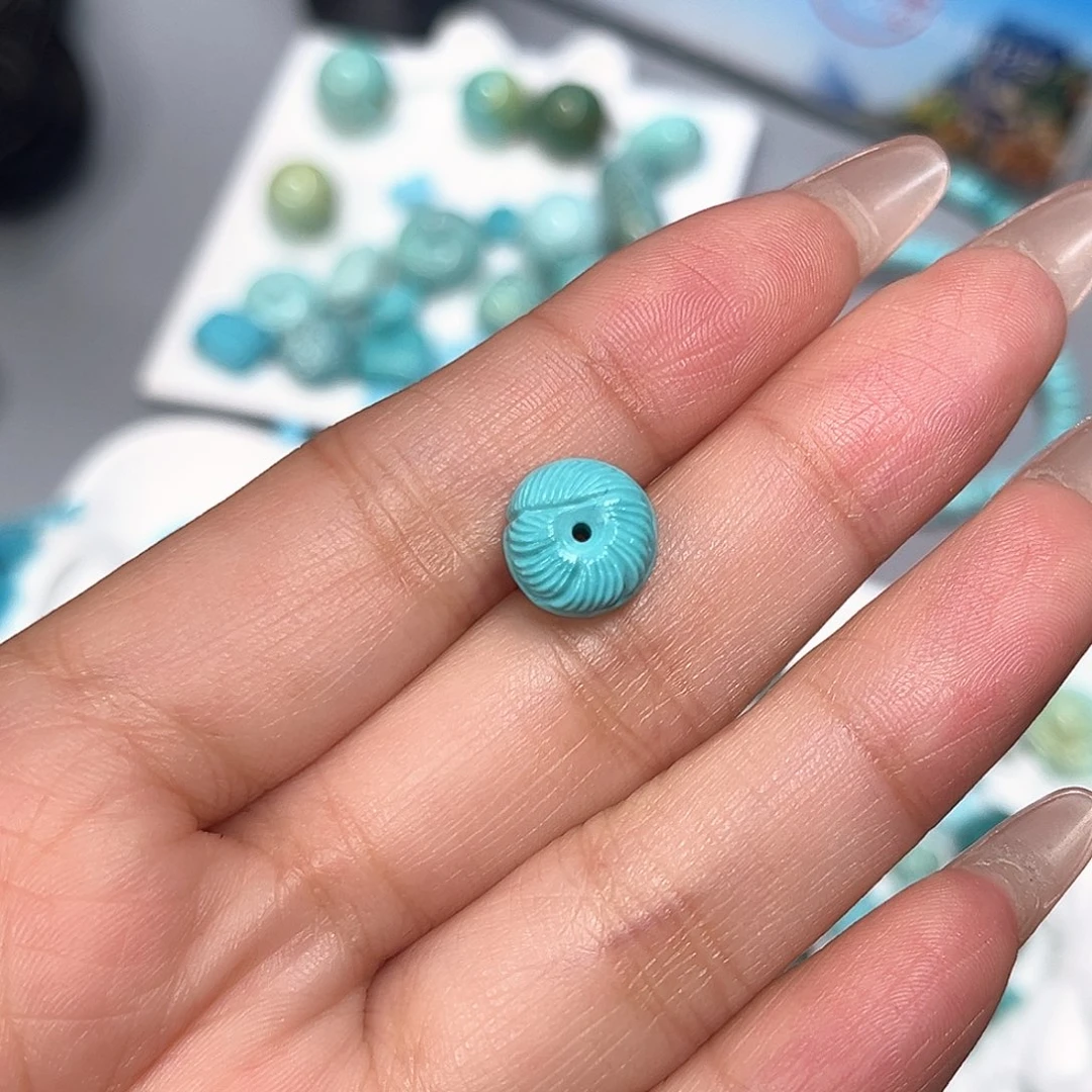 绿松石未镶嵌珠宝半成品