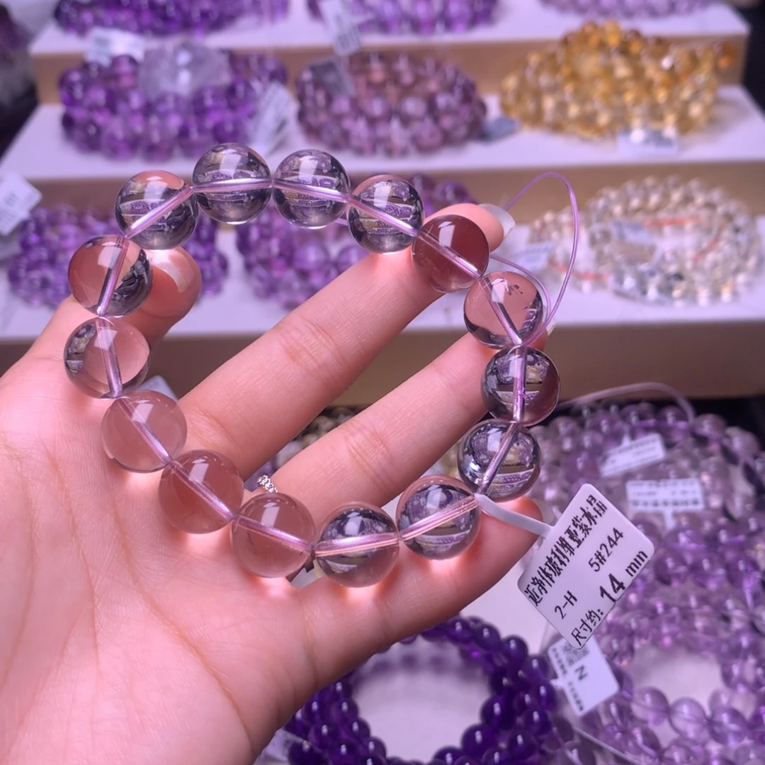 紫晶手链未镶嵌灯泡玻利维亚11