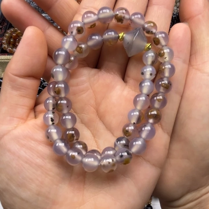 玛瑙/玉髓未镶嵌手链