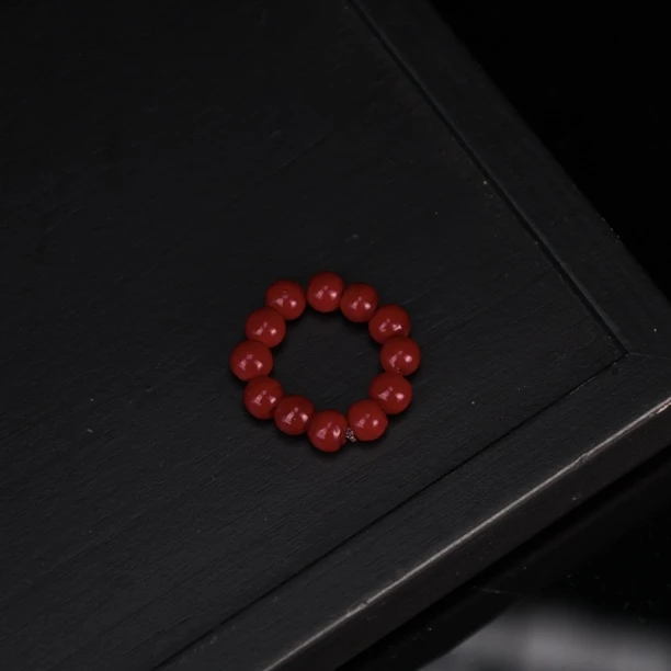 合金琉璃戒指 LZ3438-1 6mm怀业琉璃戒指