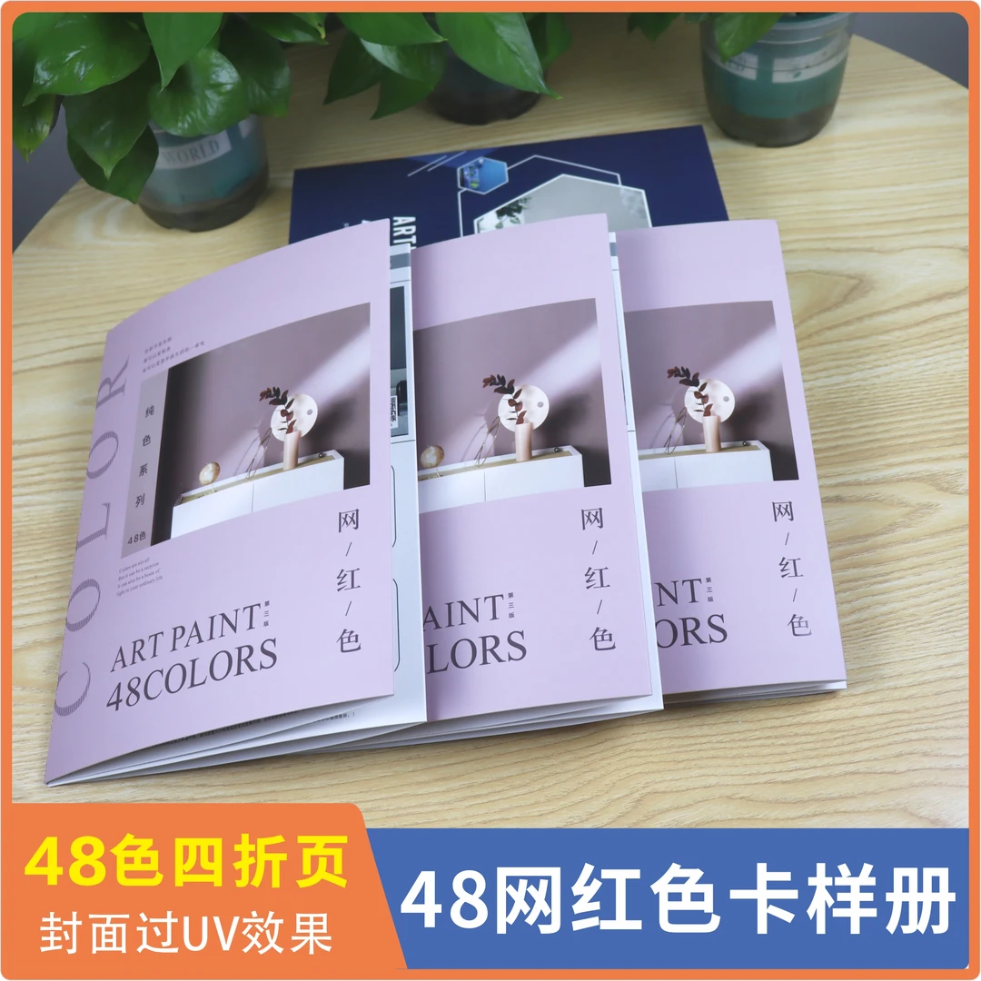 飞猫48色网红色卡