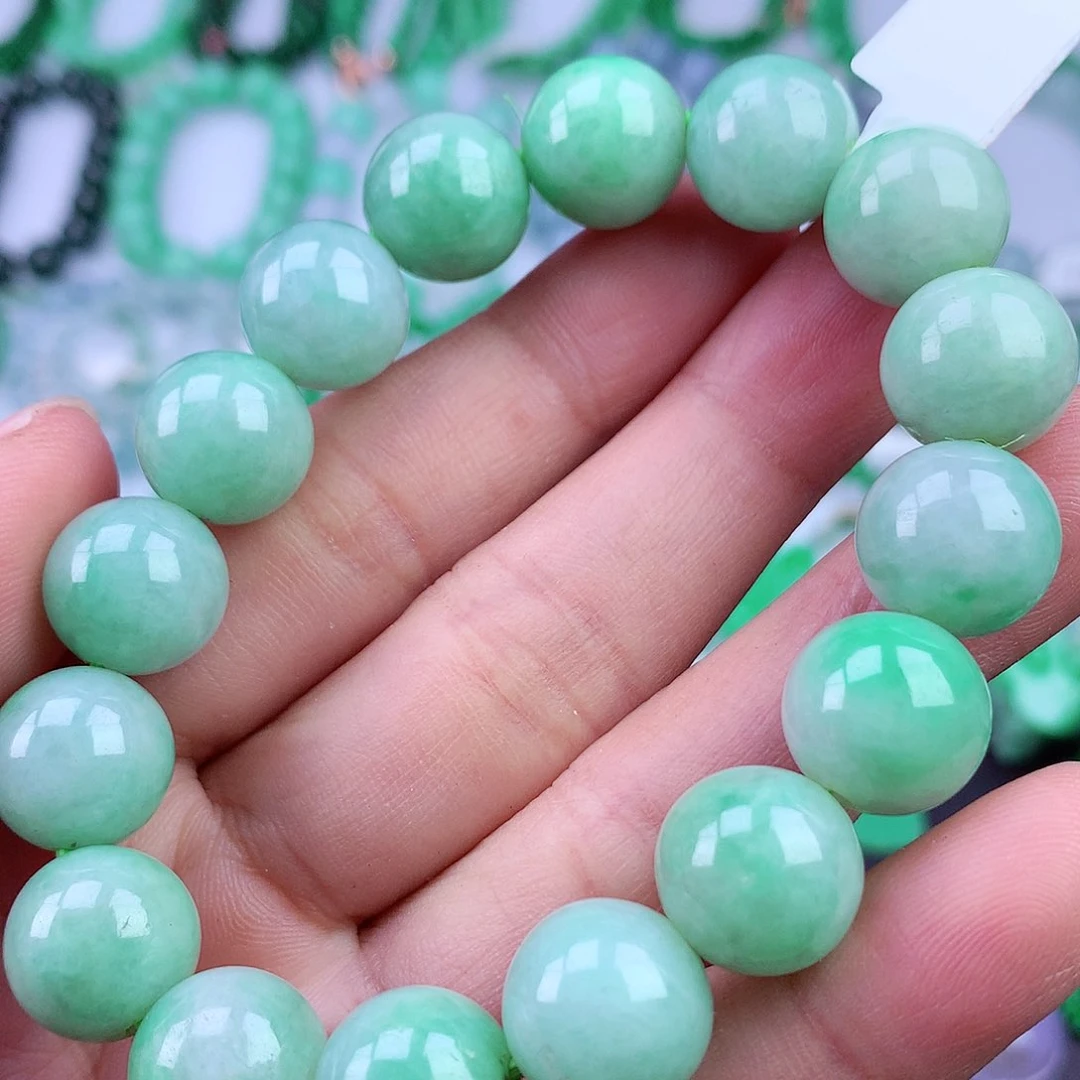 未镶嵌手链翡翠手串