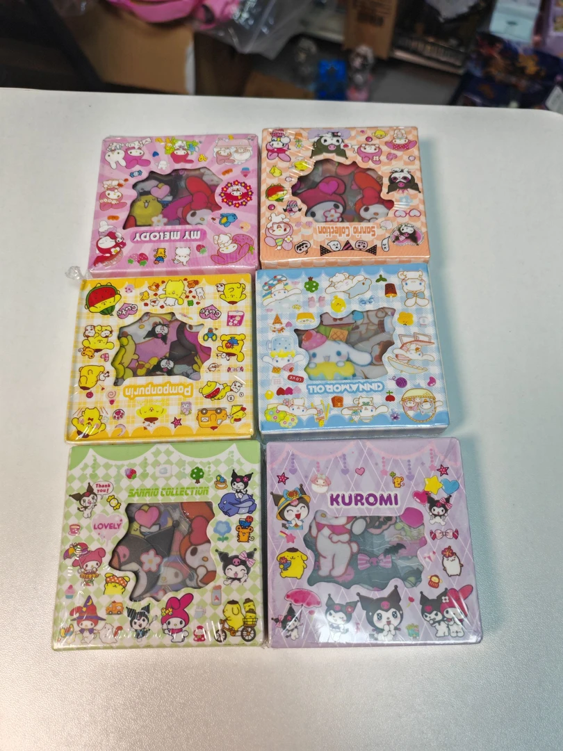 三一丽欧贴纸文具 以直播介绍为准