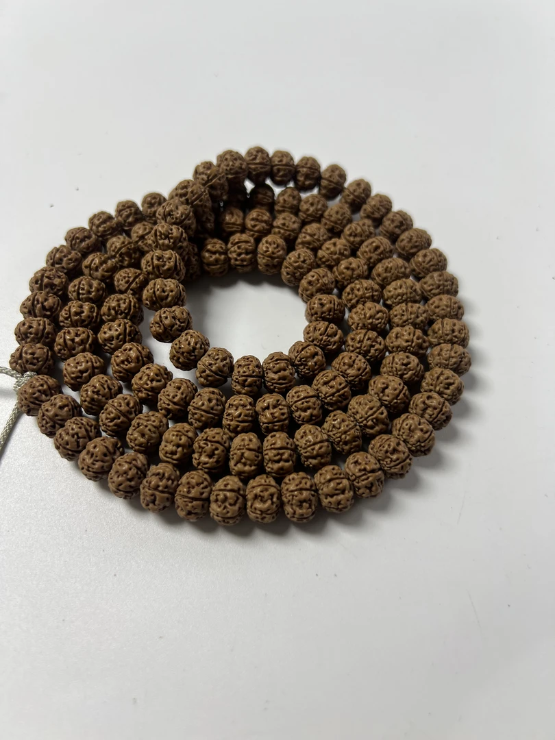 C1888凹底梅花-108长串手串文玩买文玩菩提手串