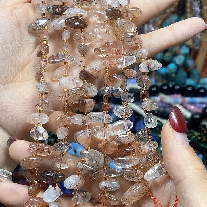 未镶嵌玛瑙/玉髓珠宝半成品天然黑金超七