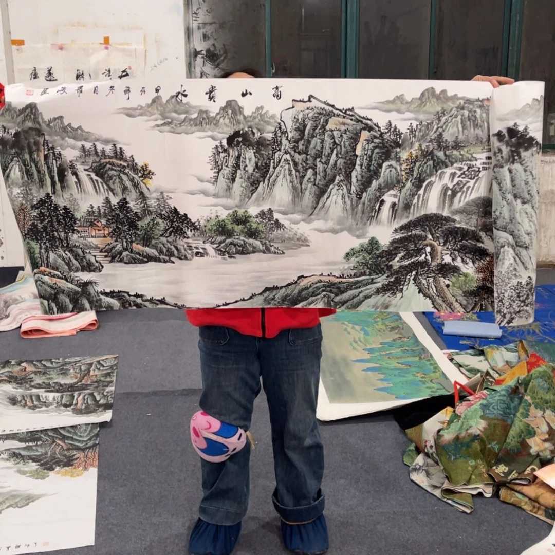 国画处理作品看好再拍哦