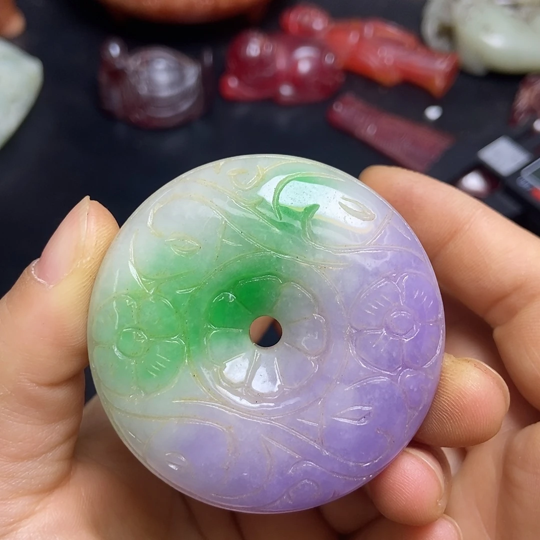 白玉菩提吊坠精品玉