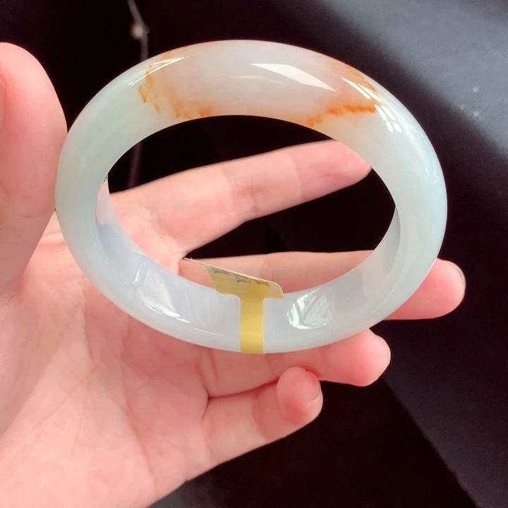 未镶嵌手镯翡翠（小宽版一口糖）