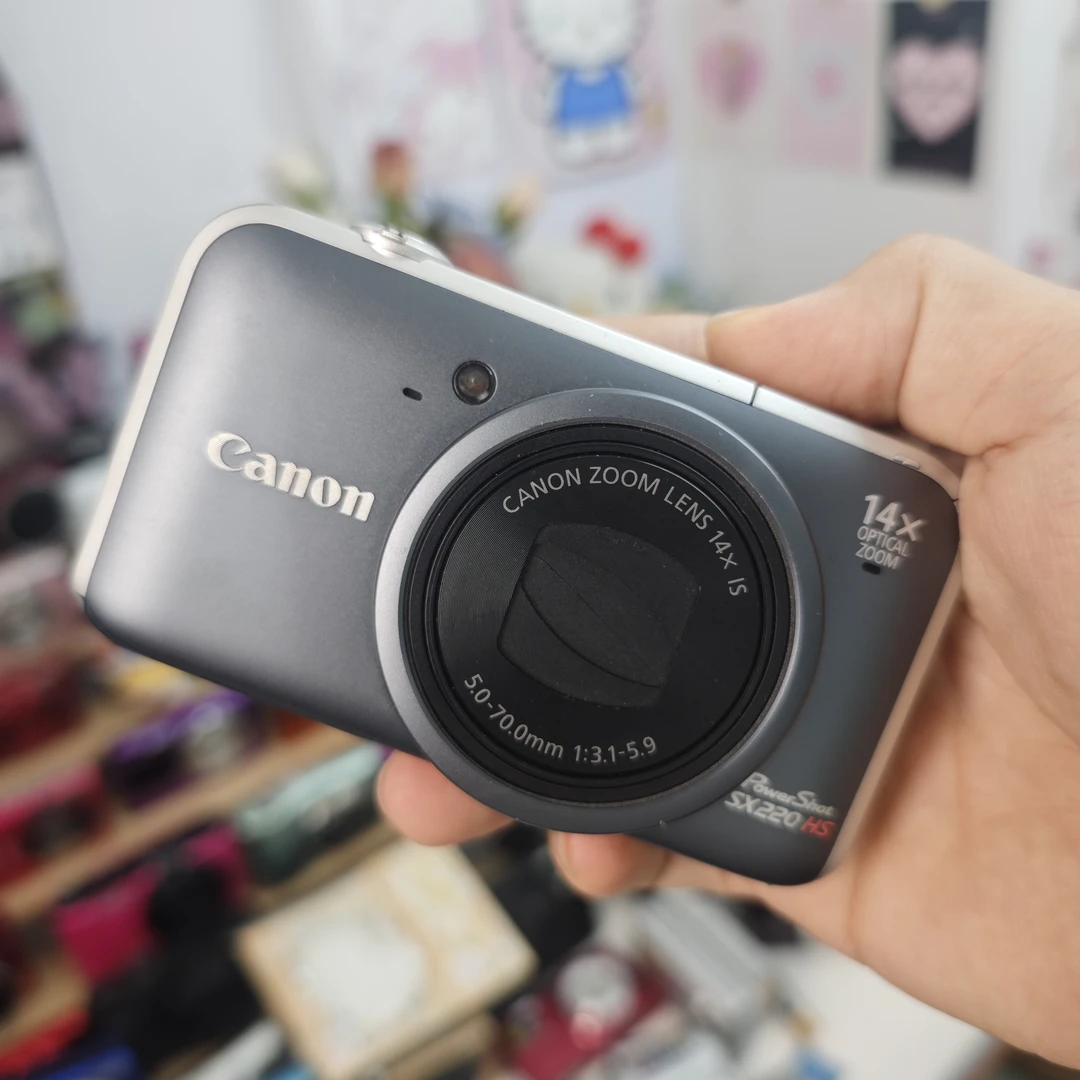 9新 Canon/佳能 sx220小长焦 1200万像素14倍变焦 ccd相机大内存