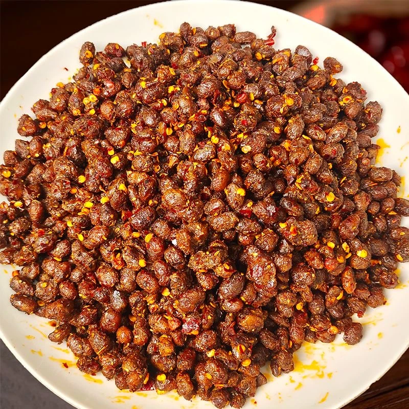 贵州风味麻辣油豆豉炒拌做蘸水火锅调味料拌饭拌粉下饭菜开胃菜
