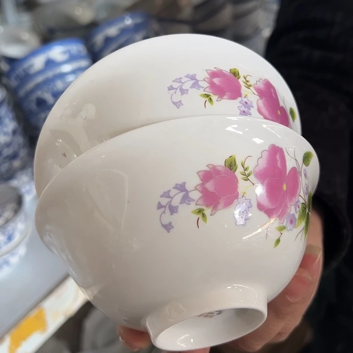 瓷片其它陶瓷5寸碗两个