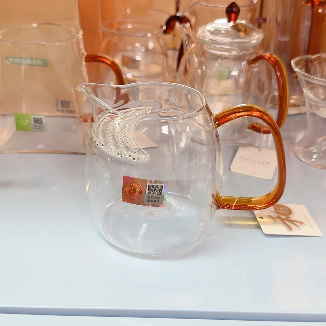 禾器的泰然月牙公道杯