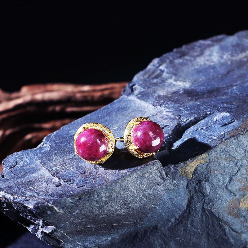 红宝石耳钉-多样性发其一