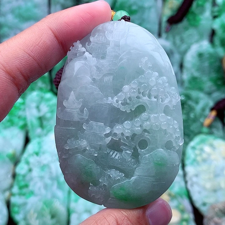 翡翠吊坠(不含链)未镶嵌