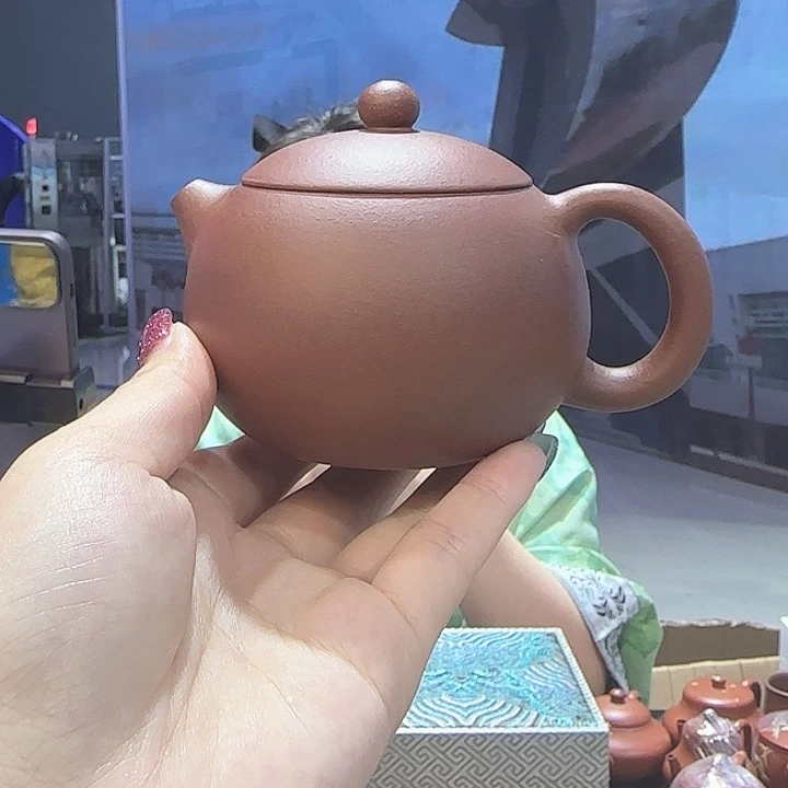茶杯紫砂紫泥西施 200CC