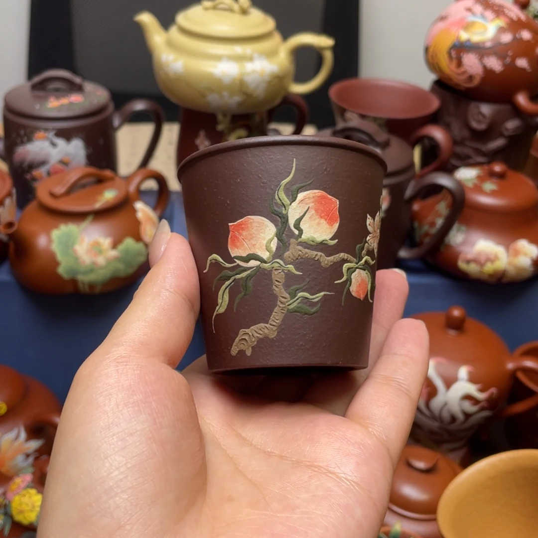 茶杯紫砂紫砂主人杯100cc