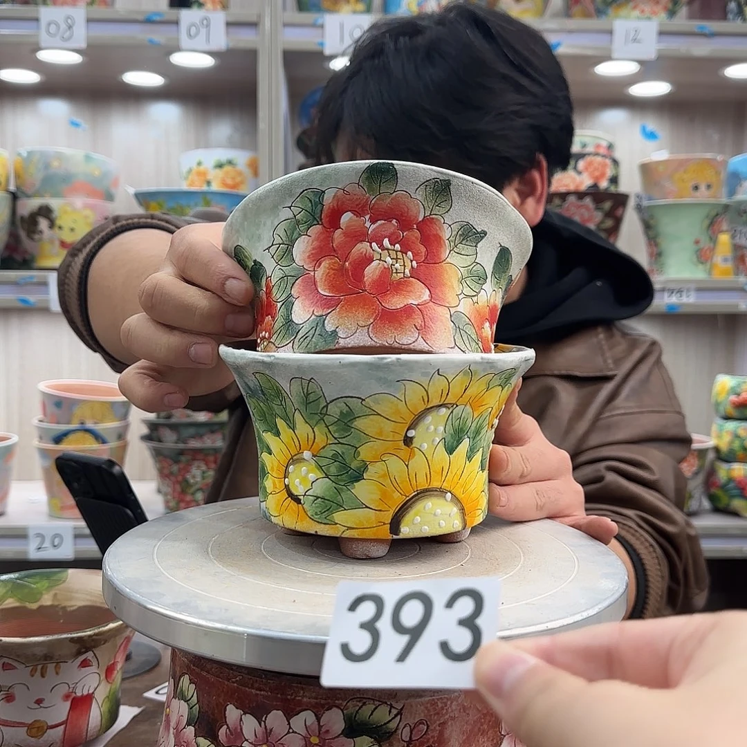 紫砂花盆瑕疵瑕疵393