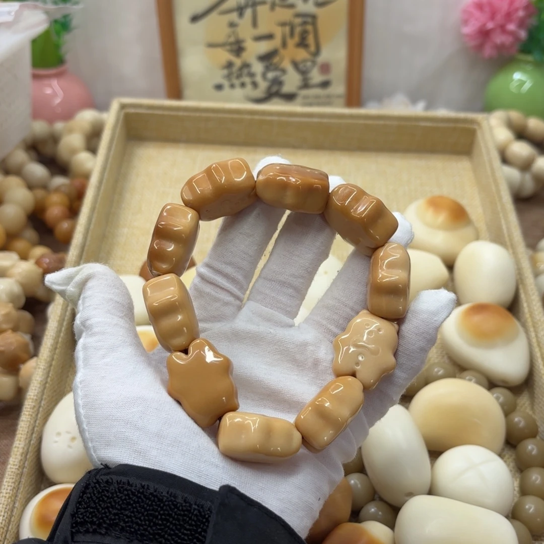 吊坠菩提根/象牙果牙果瑕疵机抛863