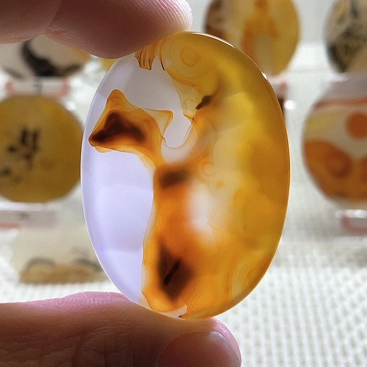 未镶嵌颈饰玛瑙/玉髓