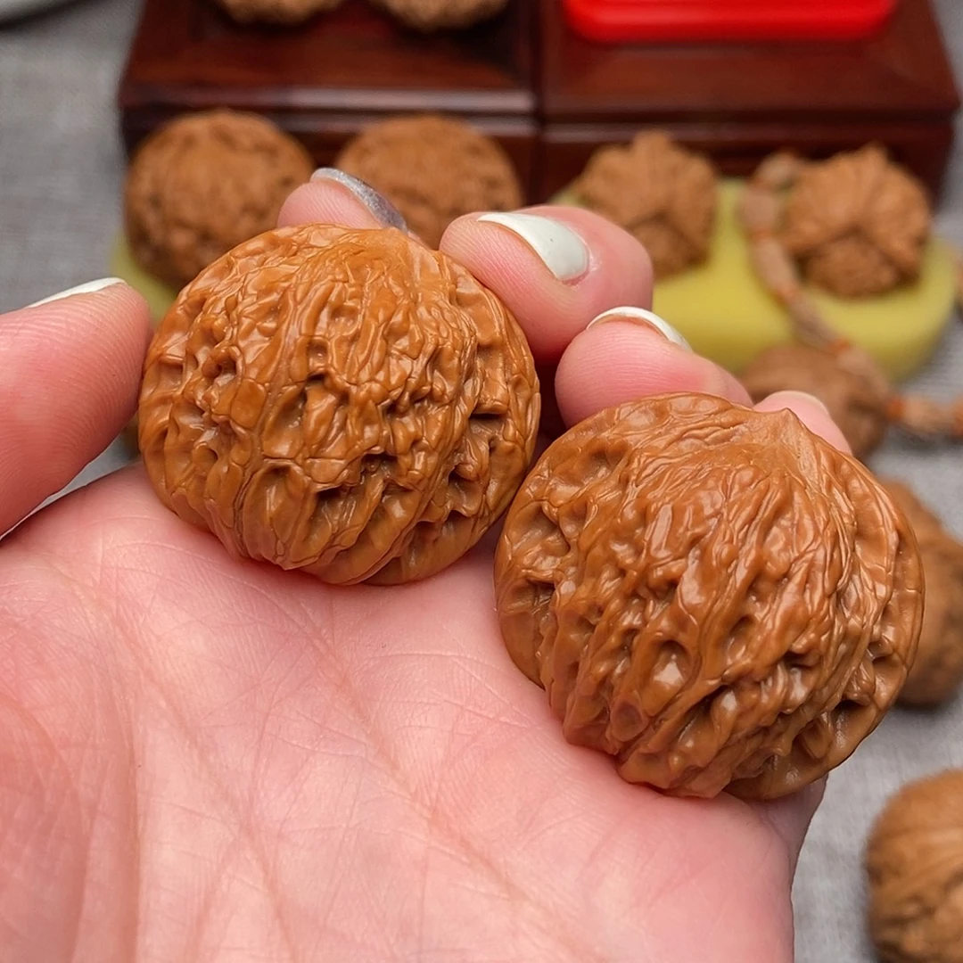 把件文玩核桃磨盘35全品