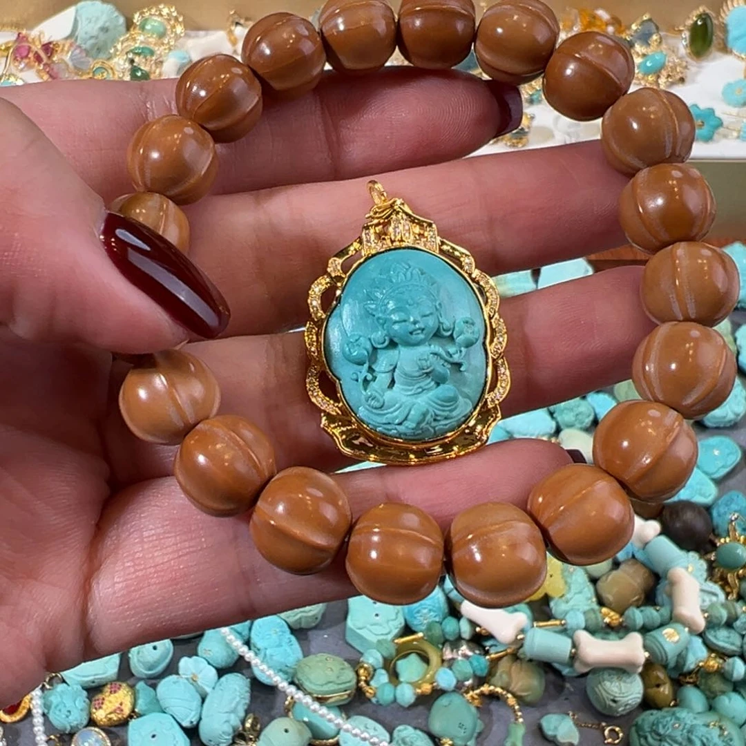 猴头核桃吊坠?**姐配件