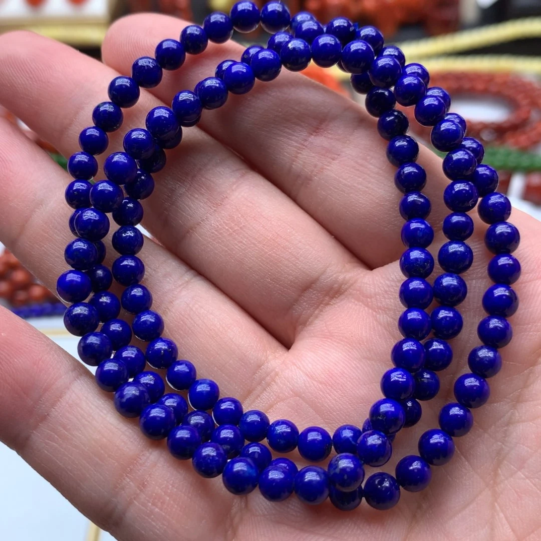 青金石手链未镶嵌