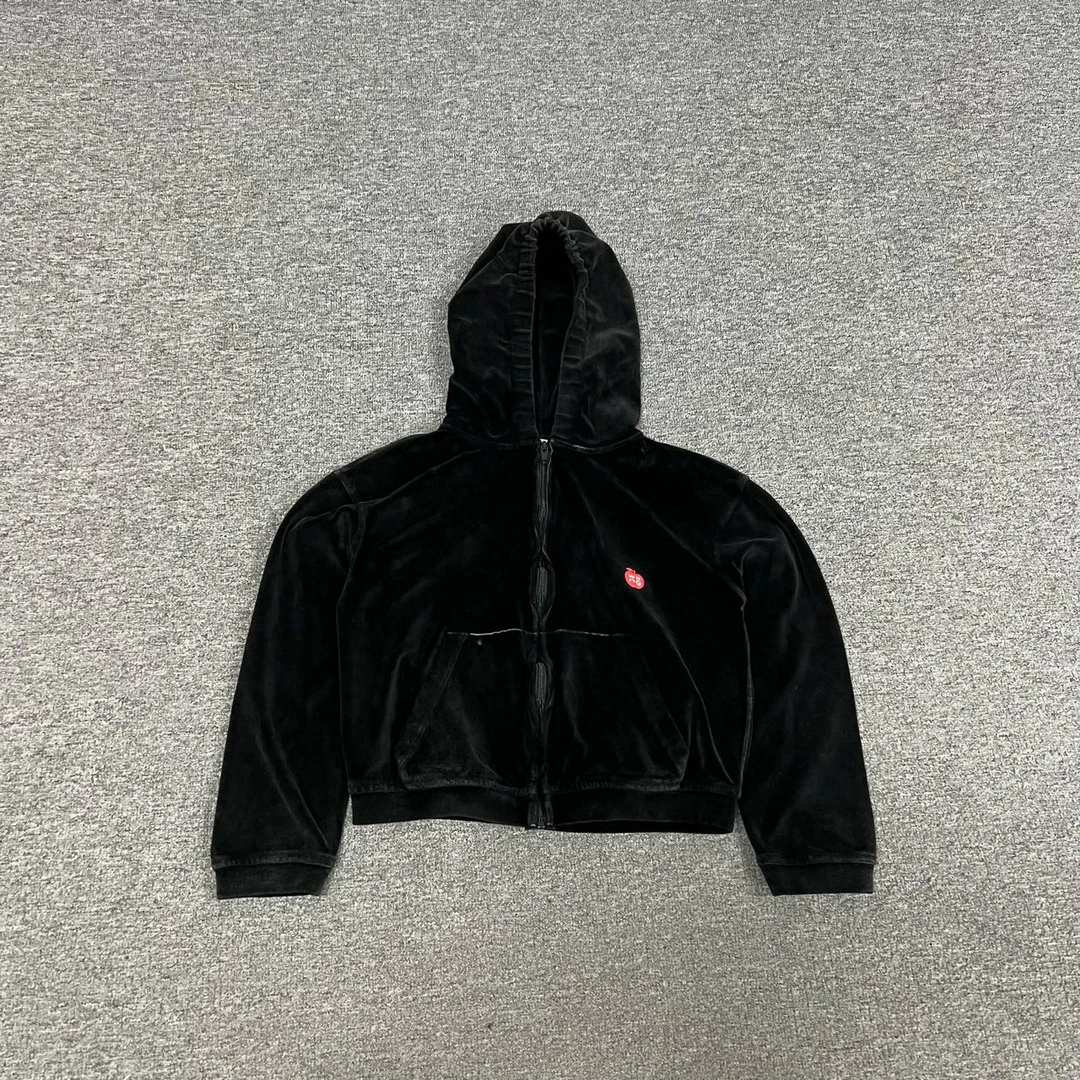 95新 Alexander McQueen/亚历山大·麦昆 大王灯芯绒卫衣