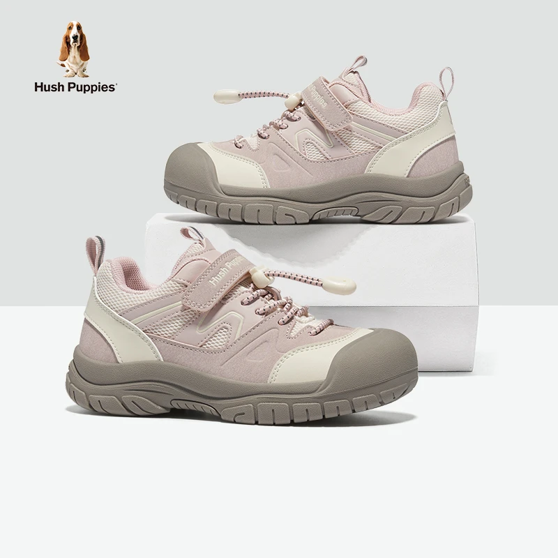 暇步士童鞋防滑大童户外登山徒步跑步软底男童运动鞋HP5605016