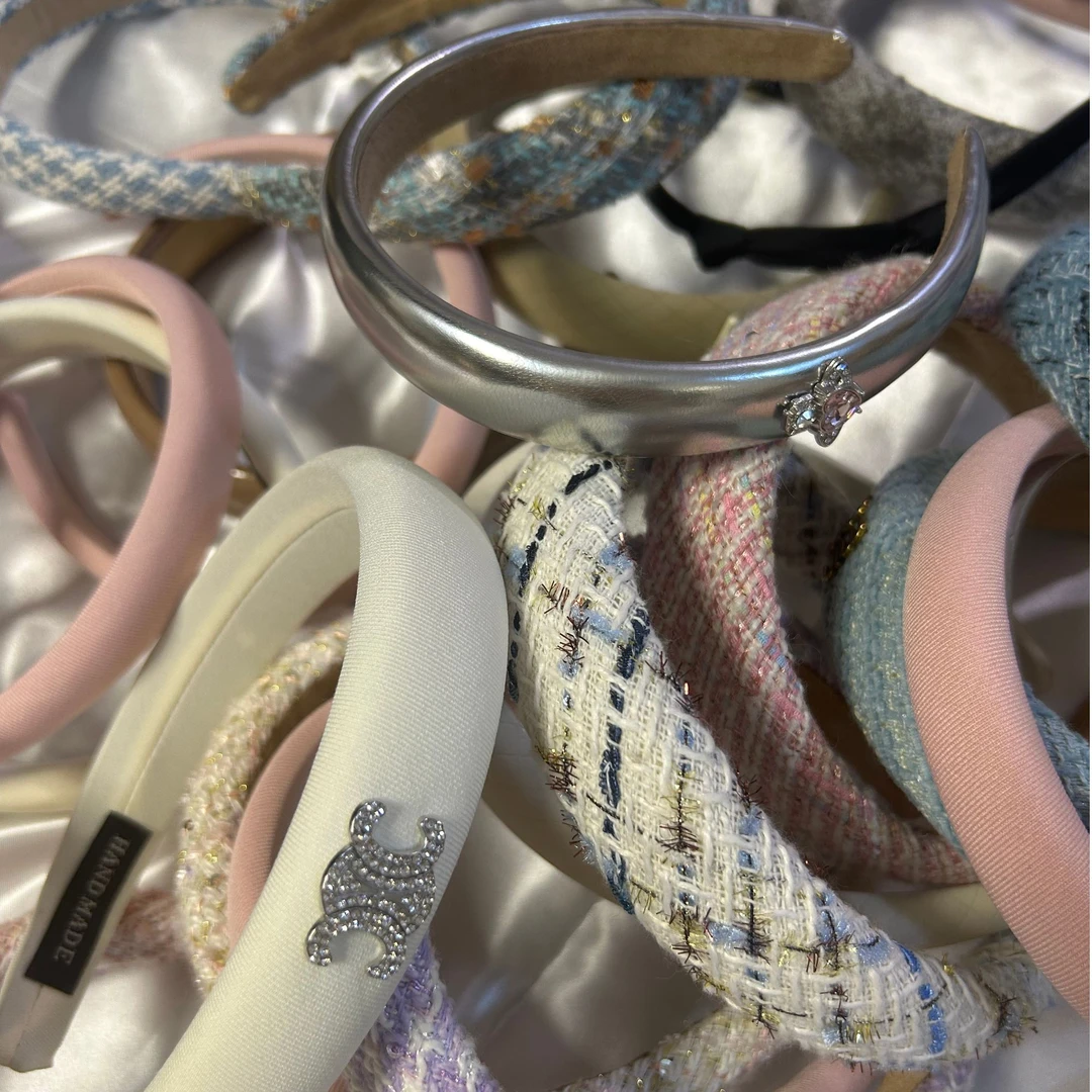 个人单【重工发箍头饰对对碰混拆】轻奢气质简约百搭