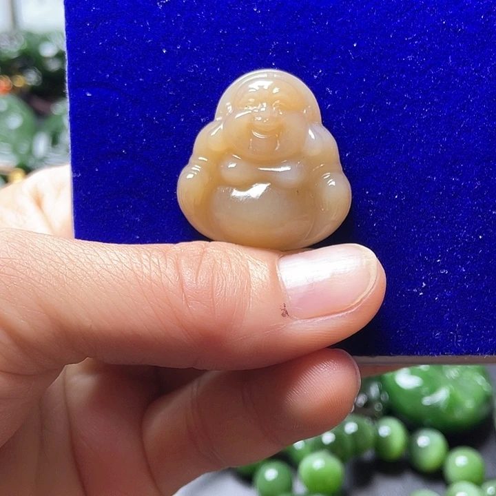 和田玉（糖玉）颈饰未镶嵌