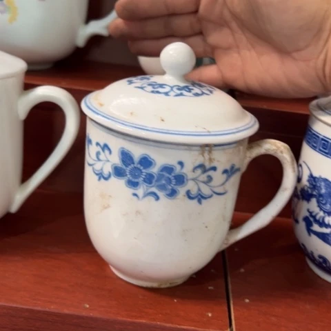 醴陵高温瓷群力300毫升杯