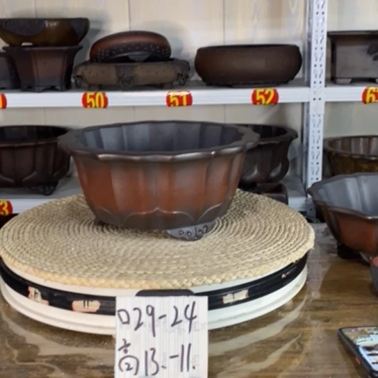 紫砂花盆宜兴紫砂花盆产地直销