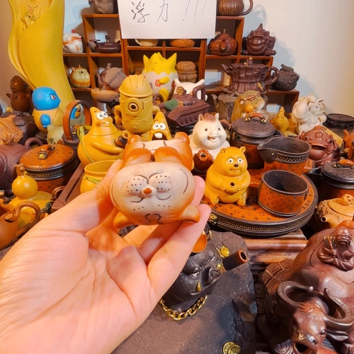 拼配泥茶壶纯手工制作过程就是