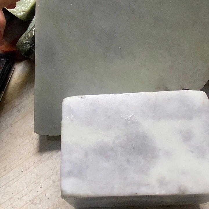 透闪石质玉珠宝半成品未镶嵌