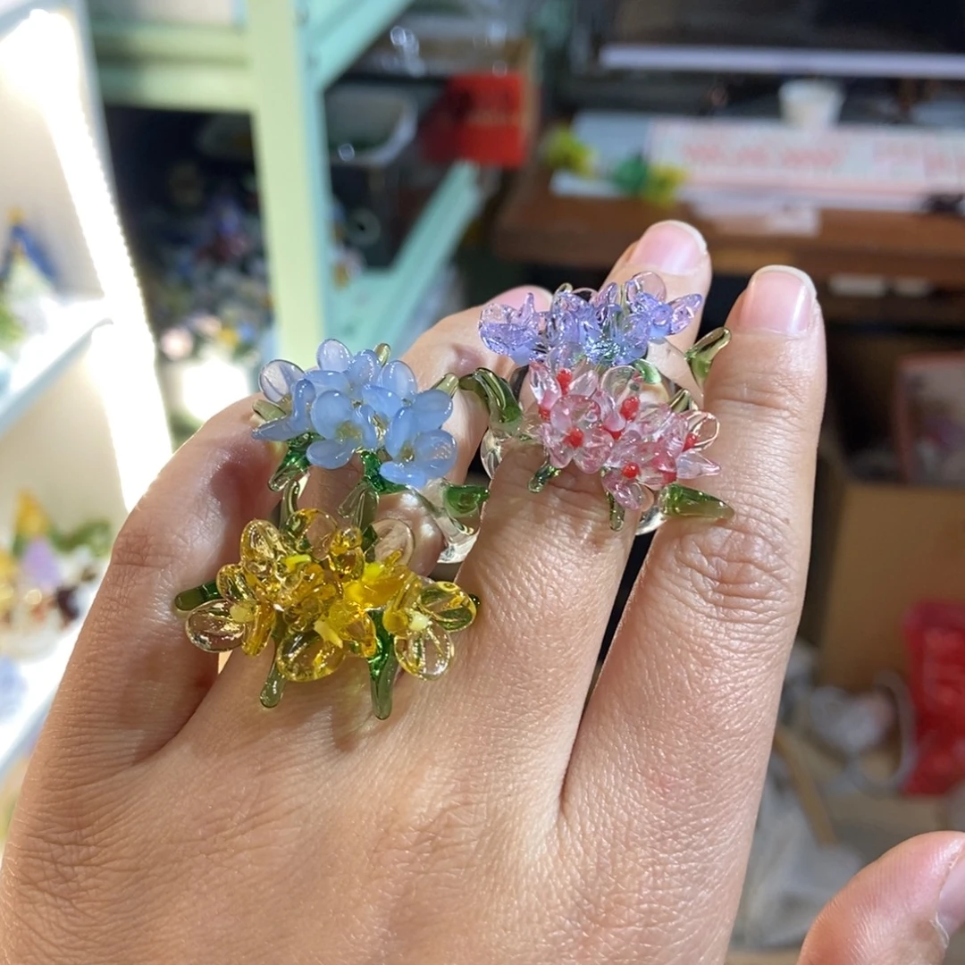 白***微琉璃手工艺品除了粉色