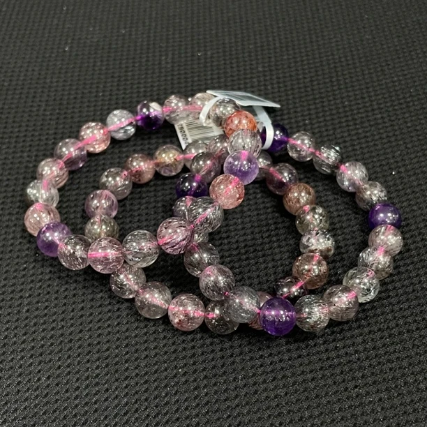 【书记甄选】天然超七单圈手链 多样性发一件 约9mm GCK850