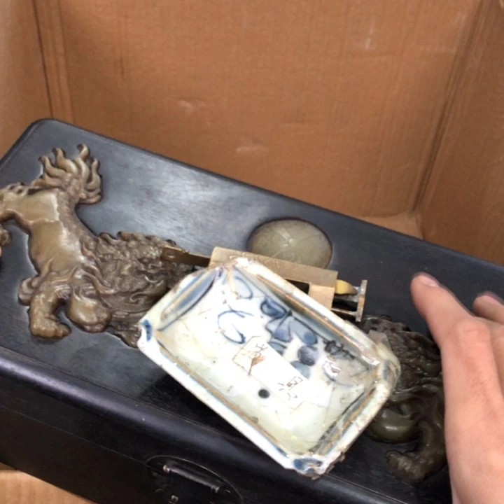 陶瓷孤品单件车里拍