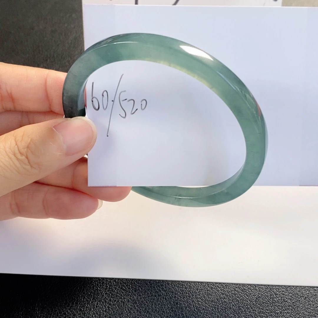 翡翠未镶嵌手镯天然翡翠