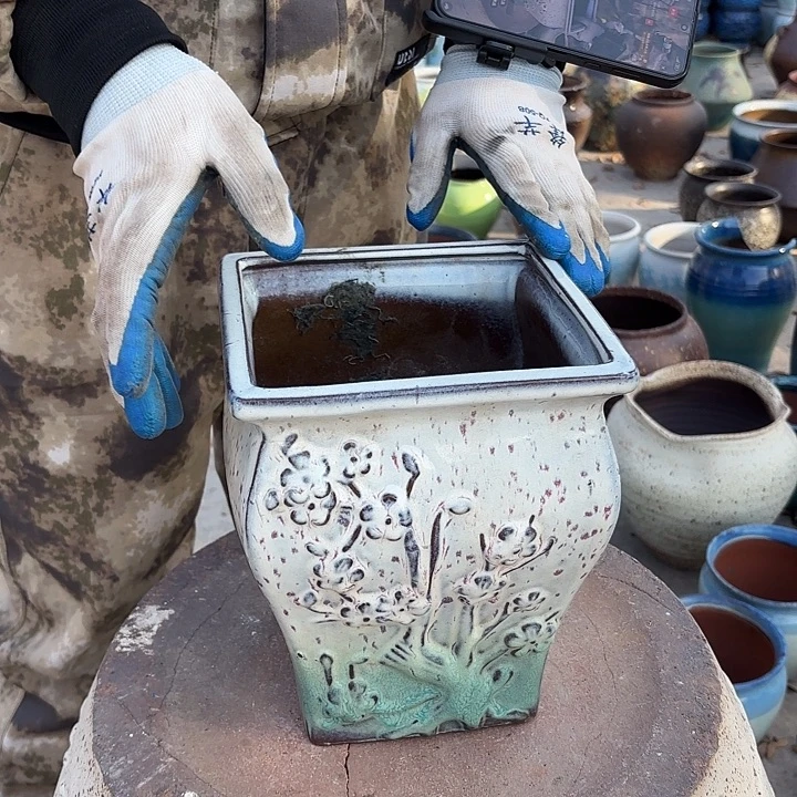 高度24厘米口20厘米微瑕次