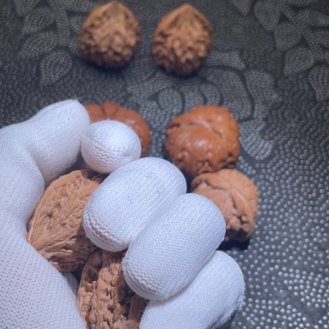 阿***宝吊坠文玩核桃32全品塔尖