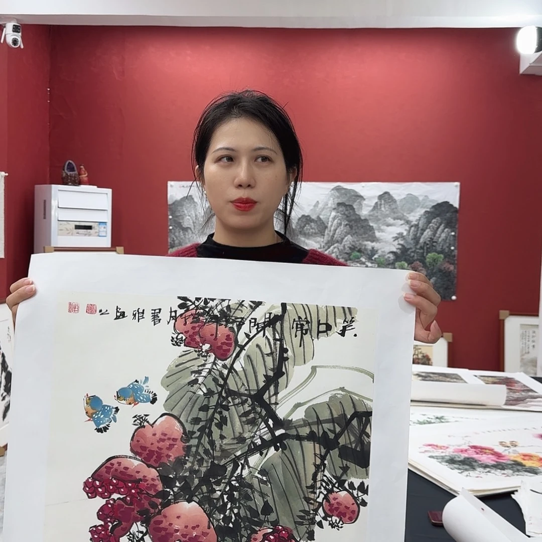 国画国画作品50✖️50