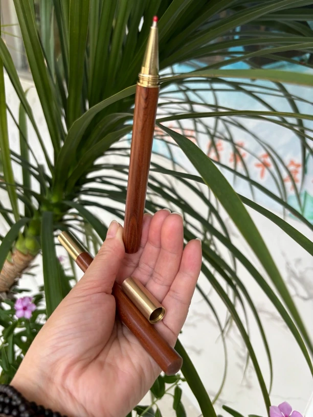 实木类（白酸枝木）签字笔办公签名个性定制笔，新店开业促销款