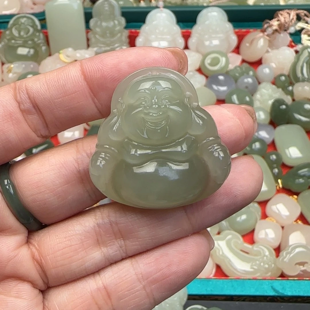 和田玉颈饰未镶嵌仅****你