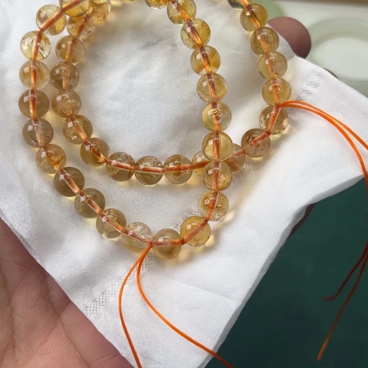 黄晶手链未镶嵌888888888