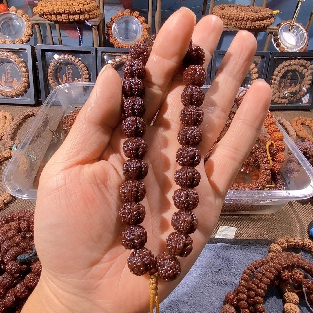 海***川金刚菩提吊坠老树梅花手持