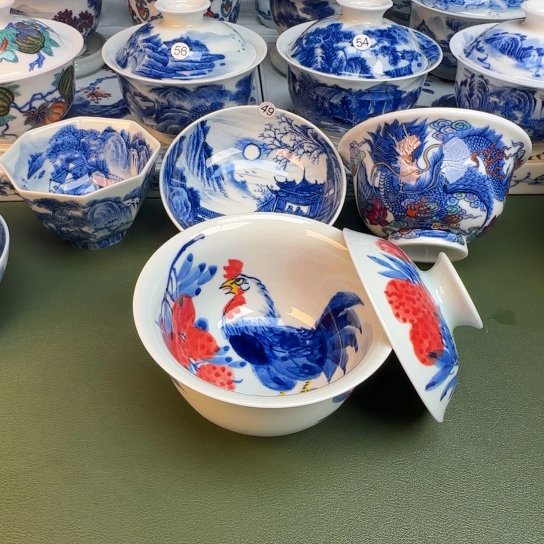 纯手工纯手绘茶具79