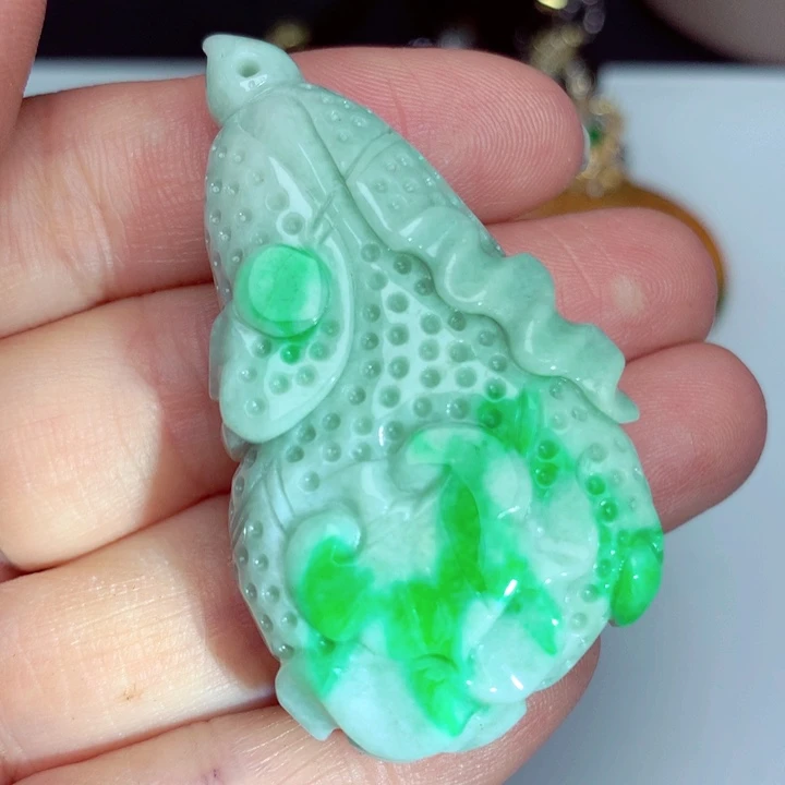 翡翠吊坠(不含链)未镶嵌