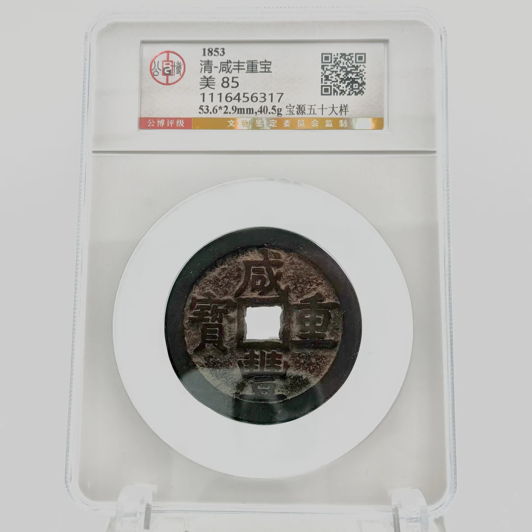 咸丰重宝 宝源五十大样/公博85/6317