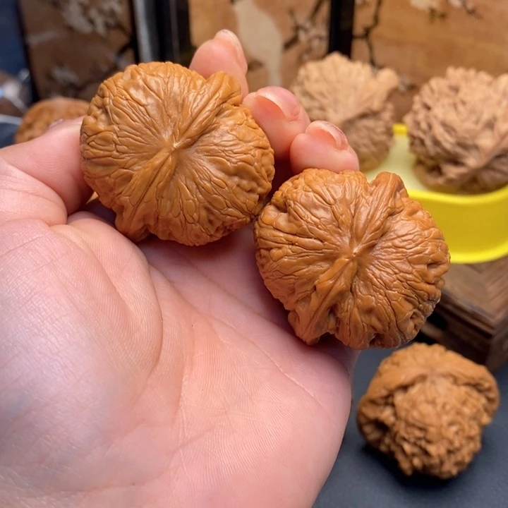 文玩核桃把件475球宝42全品