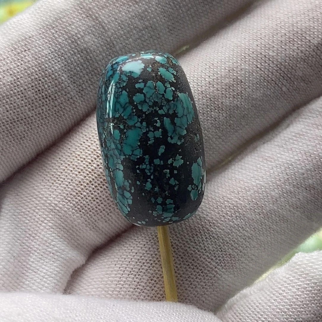 绿松石未镶嵌原矿绿松石卡14